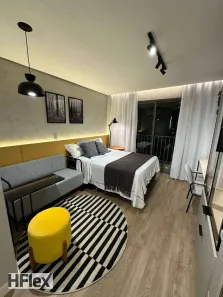 Apartamento com 1 Quarto para venda ou aluguel, 25m² no Vila Nova Conceição, São Paulo