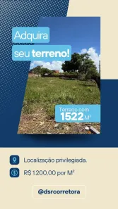Lote/Terreno à venda, 1522m² no Aracuí, Lauro de Freitas