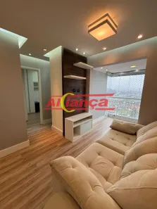 Apartamento com 2 Quartos para alugar, 51m² no Vila Galvão, Guarulhos