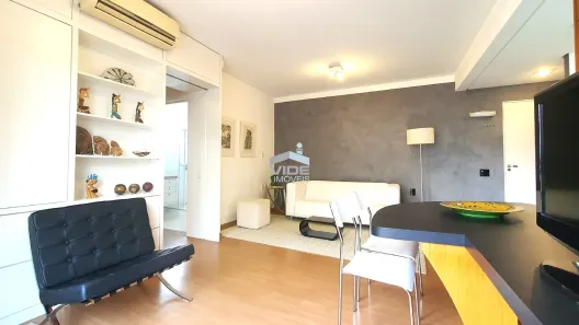 Apartamento com 1 Quarto para alugar, 55m² no Cambuí, Campinas