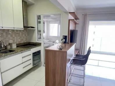 Apartamento com 1 Quarto para alugar, 55m² no Ponta da Praia, Santos