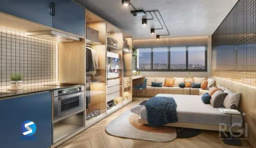 Apartamento com 1 Quarto à venda, 27m² no Cidade Baixa, Porto Alegre