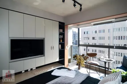 Apartamento com 1 Quarto à venda, 26m² no Consolação, São Paulo