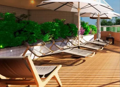 Apartamento com 2 Quartos à venda, 76m² no Guilhermina, Praia Grande