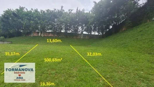 Lote/Terreno à venda, 500m² no Pitas, Cotia