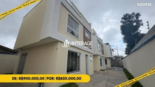 Casa de Condomínio com 3 Quartos à venda, 132m² no Orleans, Curitiba