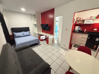 Apartamento com 1 Quarto à venda, 25m² no Ponta da Praia, Santos