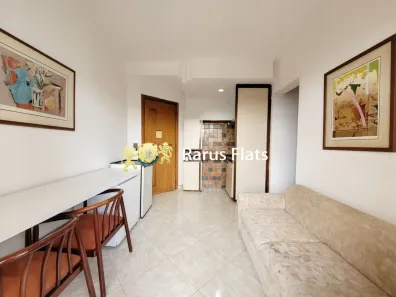 Flat com 1 Quarto para alugar, 45m² no Paraíso do Morumbi, São Paulo