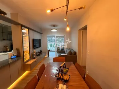 Apartamento com 2 Quartos à venda, 66m² no José Menino, Santos