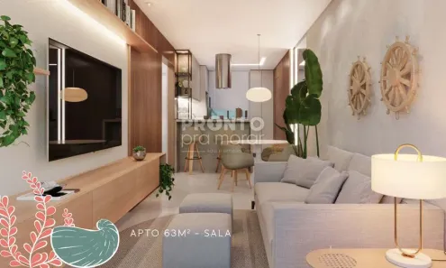 Flat com 1 Quarto à venda, 32m² no Centro, Ipojuca