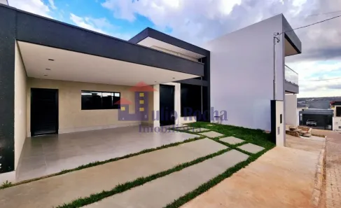Casa de Condomínio com 3 Quartos à venda, 163m² no Setor Habitacional Jardim Botânico, Brasília