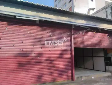 Ponto Comercial com 1 Quarto para alugar, 550m² no Embaré, Santos