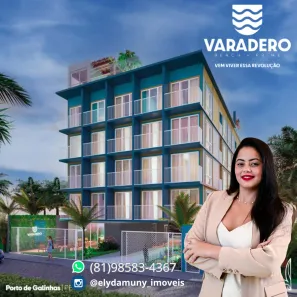 Apartamento com 1 Quarto à venda, 17m² no Porto de Galinhas, Ipojuca