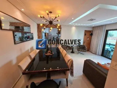 Apartamento com 3 Quartos para alugar, 94m² no Santa Paula, São Caetano do Sul