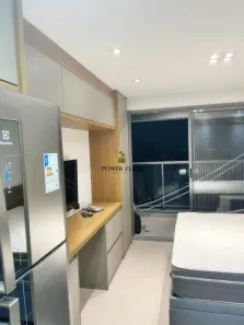 Apartamento com 1 Quarto para alugar, 27m² no Santo Amaro, São Paulo