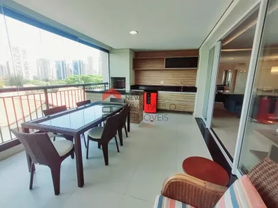 Apartamento com 3 Quartos para alugar, 159m² no Santo Amaro, São Paulo