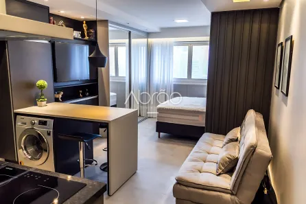 Apartamento com 1 Quarto para alugar, 30m² no Centro, Curitiba