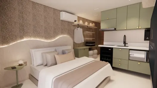 Flat com 1 Quarto à venda, 20m² no Cabo Branco, João Pessoa
