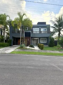 Casa de Condomínio com 5 Quartos para alugar, 466m² no Alphaville (Abrantes), Camaçari
