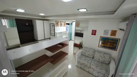 Apartamento com 1 Quarto para alugar, 25m² no Flores, Manaus