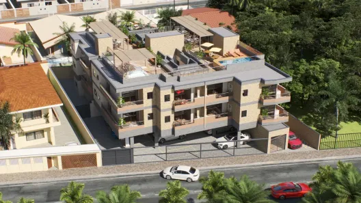 Apartamento com 2 Quartos à venda, 50m² no Balneario Gaivotas, Itanhaém