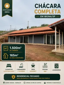 Casa de Condomínio com 3 Quartos à venda, 165m² no , Ibiúna