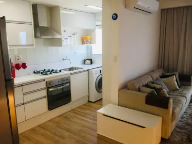 Flat com 1 Quarto para alugar, 47m² no Indianópolis, São Paulo