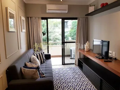 Flat com 1 Quarto para alugar, 35m² no Jardim Paulista, São Paulo