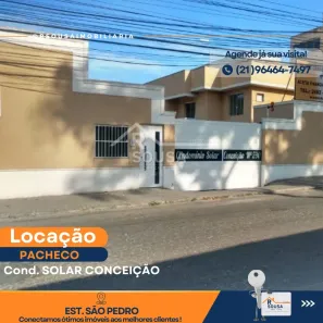 Casa com 2 Quartos para alugar, 70m² no Vista Alegre, São Gonçalo