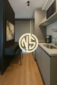 Apartamento com 1 Quarto à venda, 25m² no Santo Amaro, São Paulo