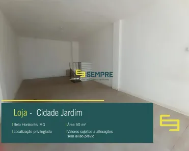 Ponto Comercial para alugar, 50m² no Gutierrez, Belo Horizonte