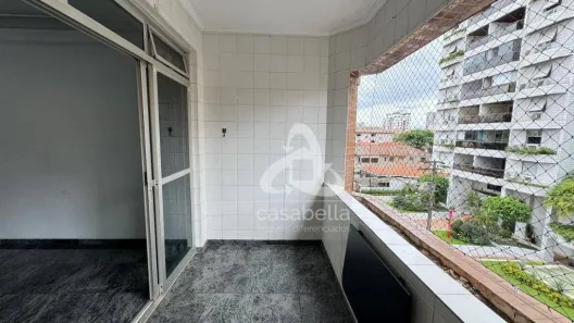 Apartamento com 4 Quartos para venda ou aluguel, 217m² no Ponta da Praia, Santos