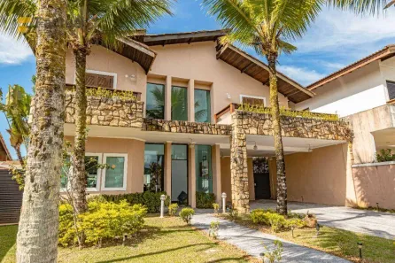 Casa de Condomínio com 4 Quartos para venda ou aluguel, 400m² no Jardim Acapulco, Guarujá