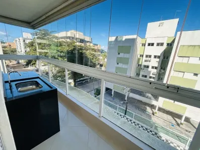 Apartamento com 2 Quartos para alugar, 83m² no Loteamento João Batista Julião, Guarujá