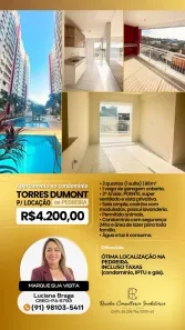 Apartamento com 3 Quartos para alugar, 86m² no Pedreira, Belém