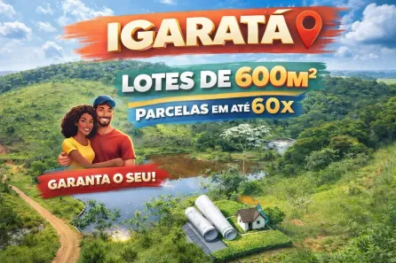 Lote/Terreno à venda, 600m² no Centro, Igaratá