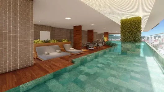Apartamento com 2 Quartos à venda, 125m² no Canto do Forte, Praia Grande