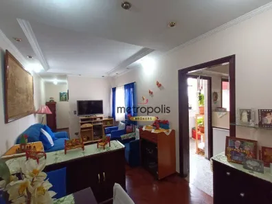 Apartamento com 3 Quartos à venda, 74m² no Vila Homero Thon, Santo André