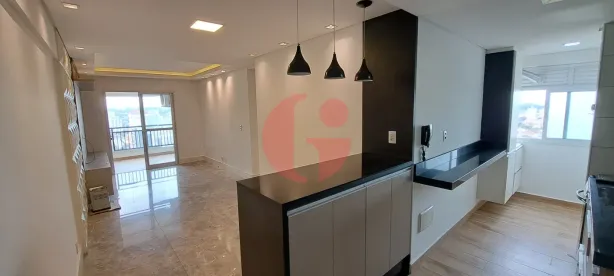 Apartamento com 3 Quartos para alugar, 77m² no Parque Residencial Aquarius, São José dos Campos