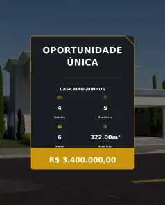 Casa com 4 Quartos à venda, 322m² no Manguinhos, Serra
