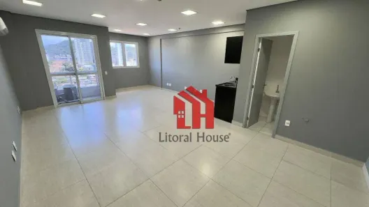 Sala Comercial para alugar, 42m² no Centro, Santos