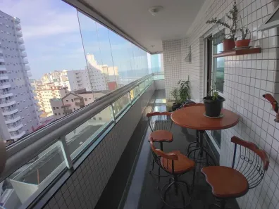 Apartamento com 2 Quartos à venda, 93m² no Caiçara, Praia Grande