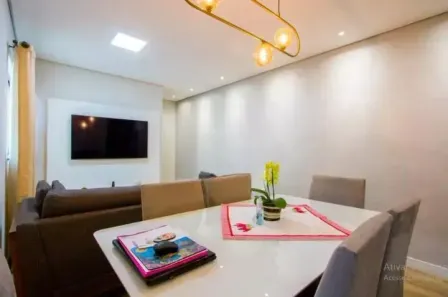 Apartamento com 2 Quartos à venda, 60m² no Vila Homero Thon, Santo André