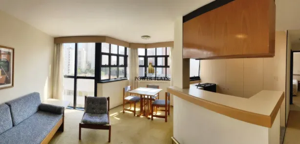 Apartamento com 1 Quarto para alugar, 40m² no Campo Belo, São Paulo