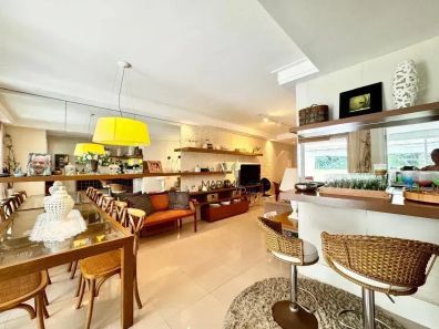 Apartamento com 3 Quartos para venda ou aluguel, 188m² no Pitangueiras, Guarujá