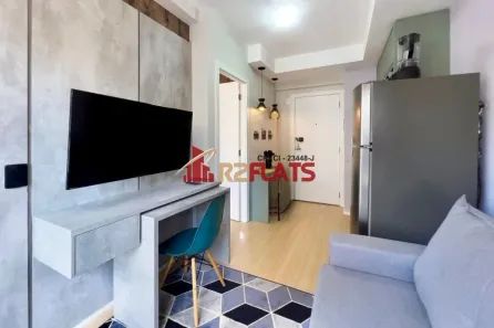 Flat com 1 Quarto para alugar, 27m² no Vila Nova Conceição, São Paulo