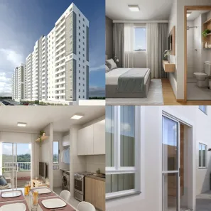 Apartamento com 2 Quartos à venda, 45m² no Turu, São Luís