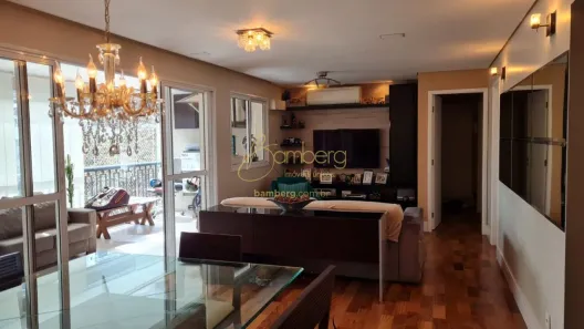 Apartamento com 3 Quartos para alugar, 126m² no Santo Amaro, São Paulo