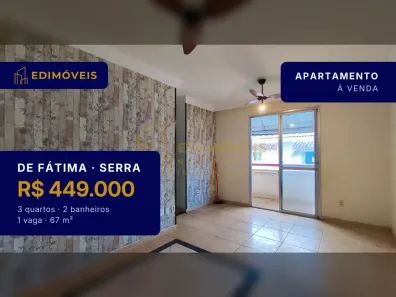 Apartamento com 3 Quartos à venda, 67m² no de Fátima, Serra