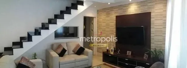 Sobrado com 3 Quartos à venda, 137m² no Parque das Nações, Santo André
